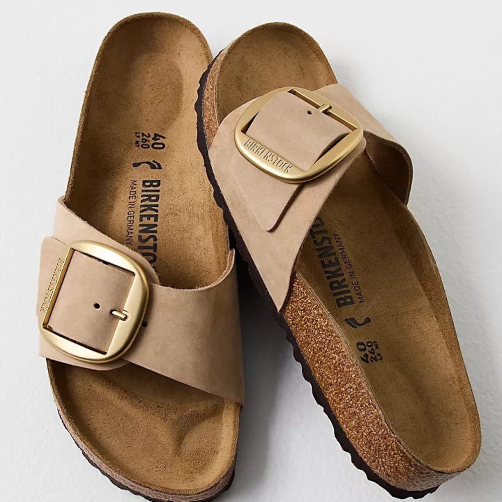 NWOT! BIRKENSTOCK Big Buckle Madrid!